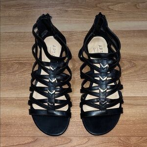 Apt. 9 Elegant Black Gladiator Sandals